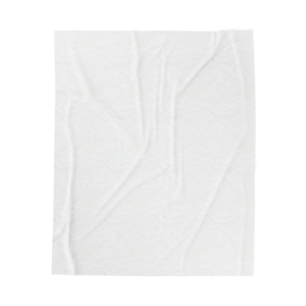 Affirmation Velveteen Blanket — “She built her empire in silence.” Cozy Inspirational Throw