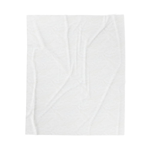 Affirmation Velveteen Blanket — “She built her empire in silence.” Cozy Inspirational Throw