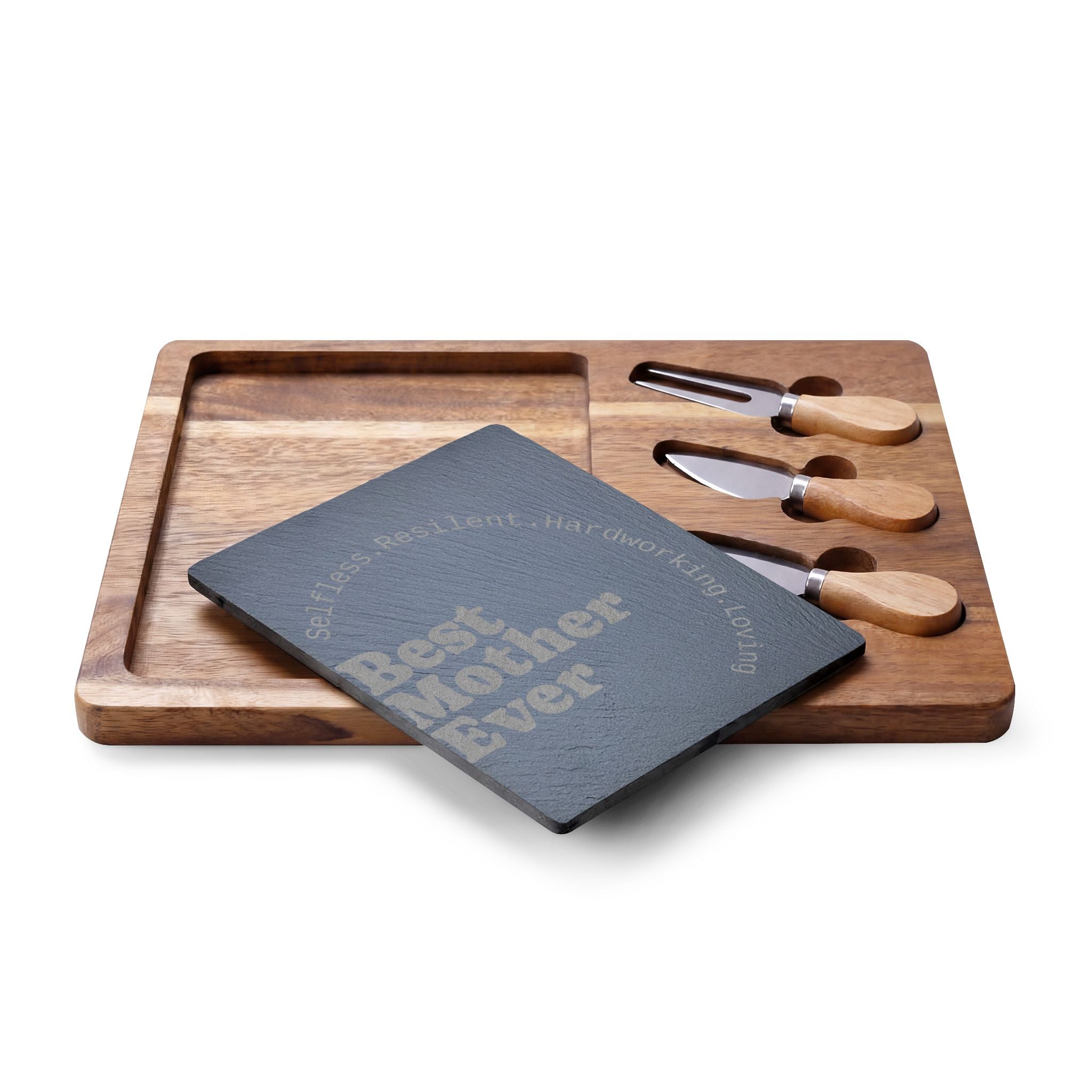 Personalized Charcuterie Board — Custom Engraved Mother’s Gift
